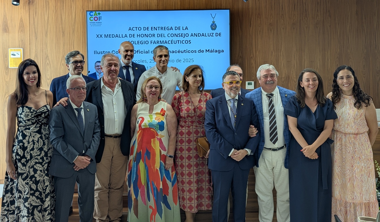 Medalla Oro Francisco Florido junta