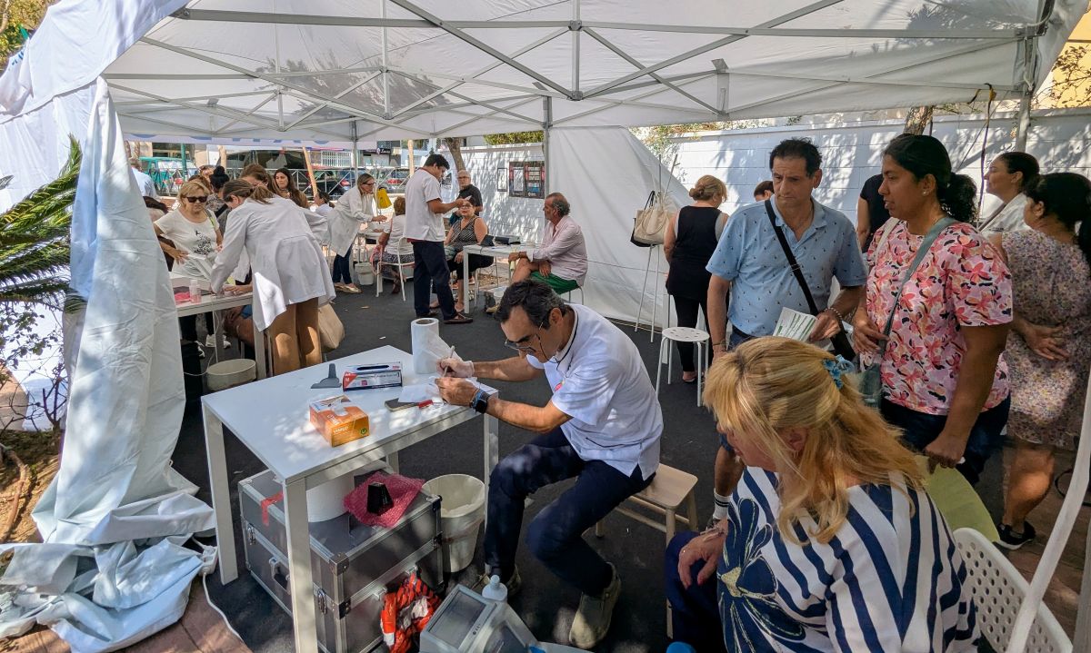 carpa de la salud el palo 2025 pruebas