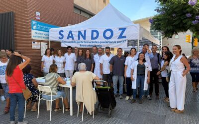 La Carpa de la Salud acerca la prevención a unas 150 personas en Carretera de Cádiz